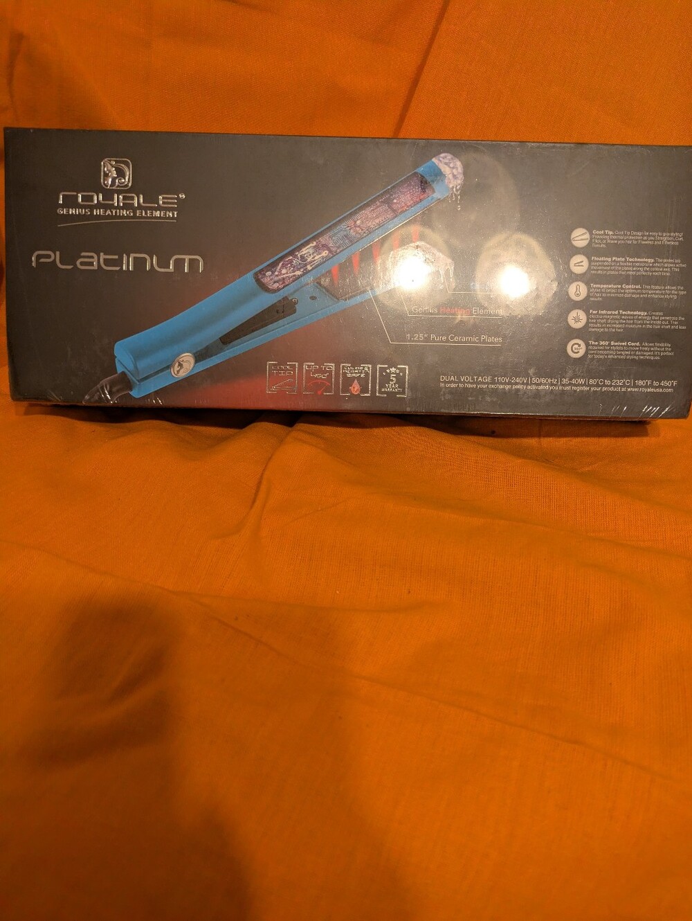 Royale Platinum Straightener